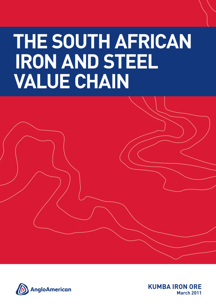 the south african iron and steel value chain