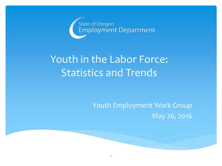 statistics and trends