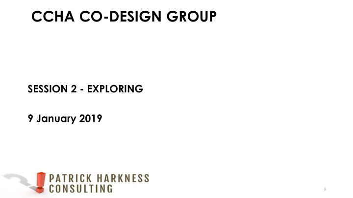 ccha co design group