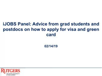 02/14/19  Disclaimer q This disclaimer informs the attendees and readers that the views,