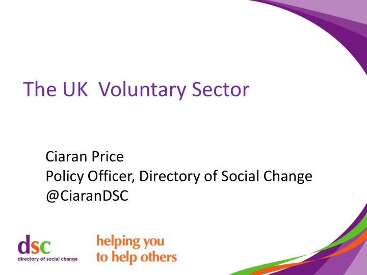 the uk voluntary sector