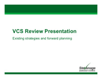 vcs review presentation
