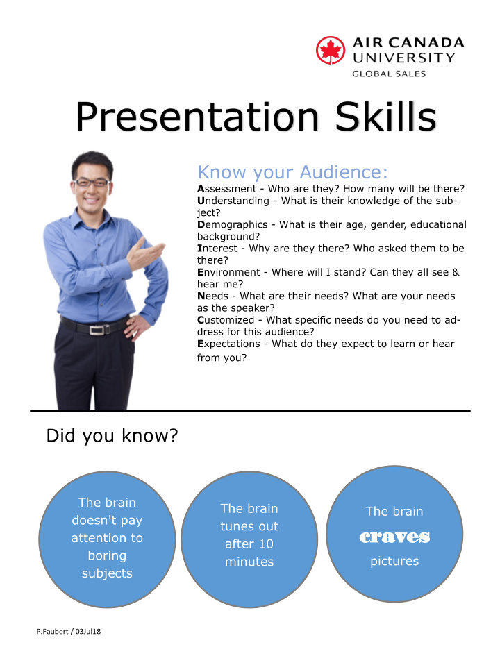 presentation skills