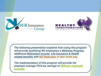 The following presentation explains how using this program  will provide qualifying W2 employees a