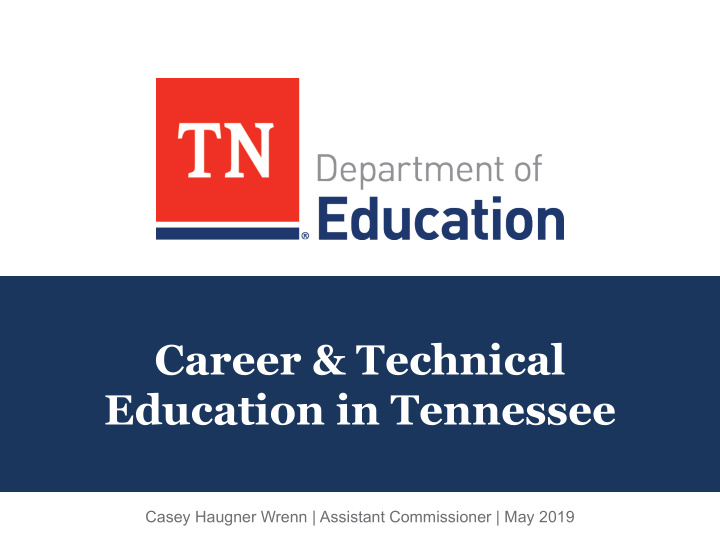 career technical education in tennessee
