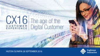 The Four Facets of Customer Engagement  Communications Solutions Integrator  Corporate Overview