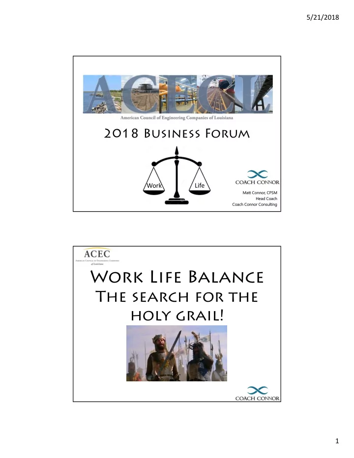 work life balance