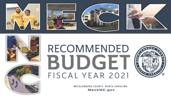 fy2021 recommended budget overview