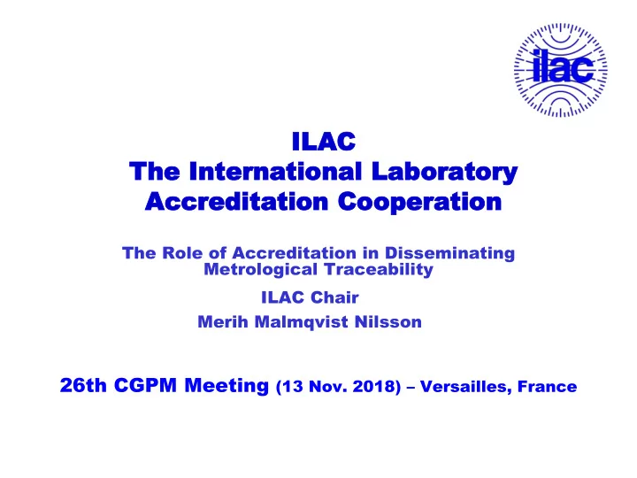 ilac ilac