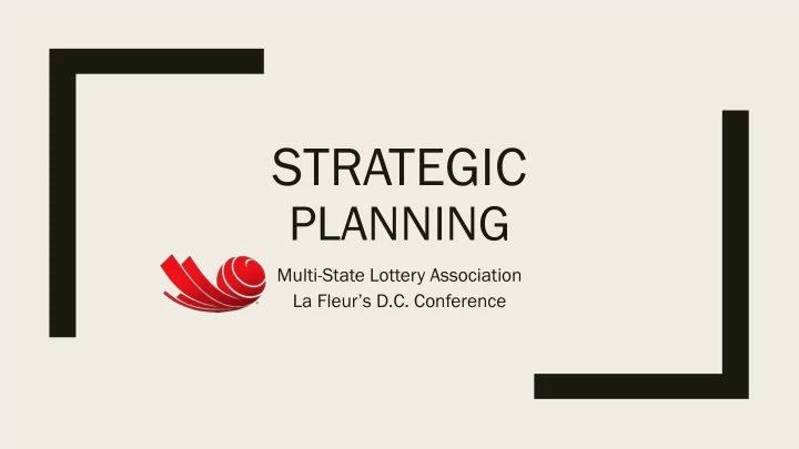 strategic