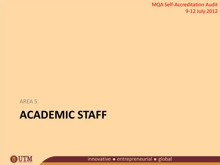 academic staff