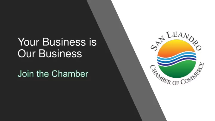 your business is our business our team