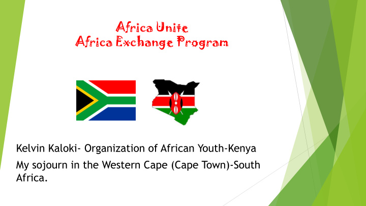 africa unite africa exchange program