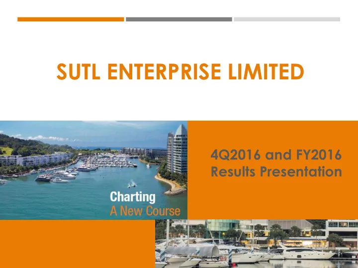 sutl enterprise limited