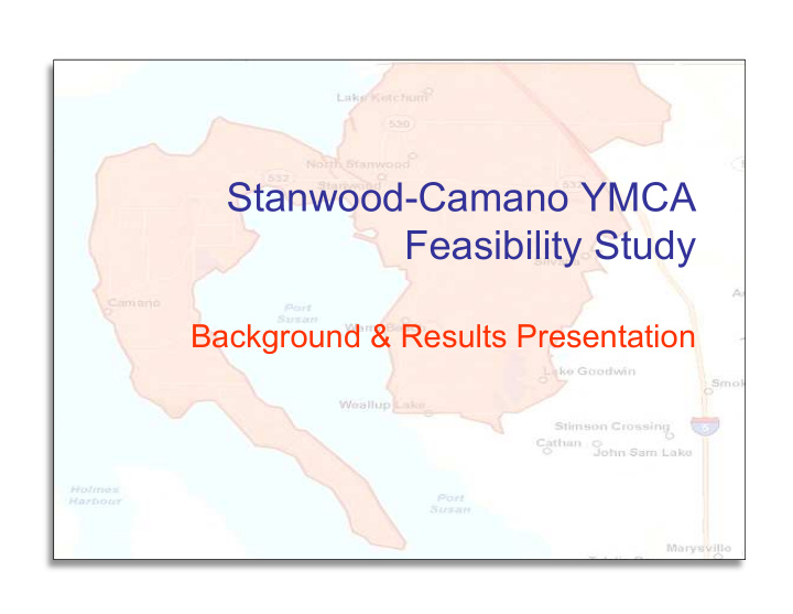 stanwood camano ymca feasibility study