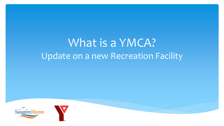 what is a ymca