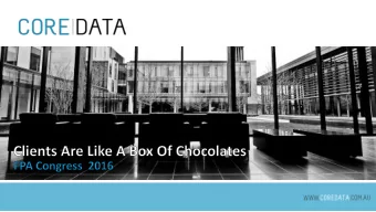 Todays Agenda  Who We Are  The Zeitgeist  Understanding Demographic Trends  How And