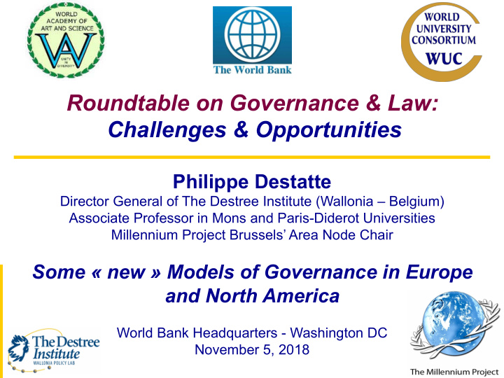 roundtable on governance law challenges opportunities