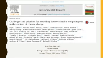 eyda zkan Glzari , PhD  Research Scientist  Norwegian Institute of Bioeconomy Research