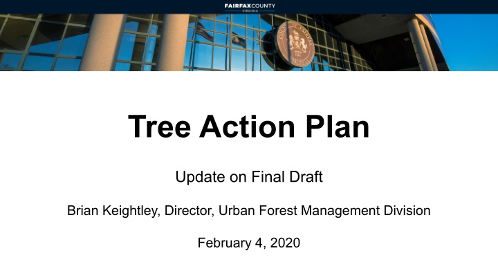 tree action plan