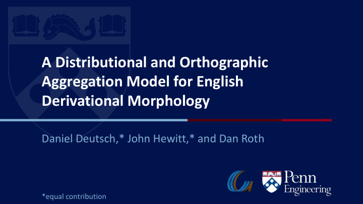 aggregation model for english