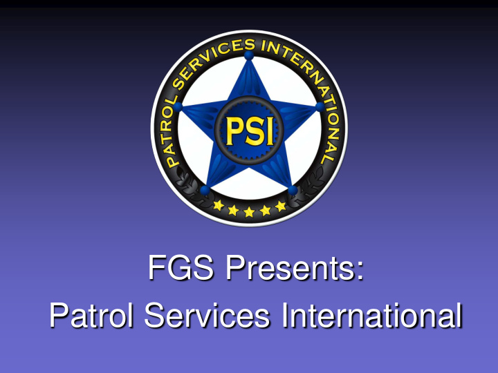 patrol services international patrol services