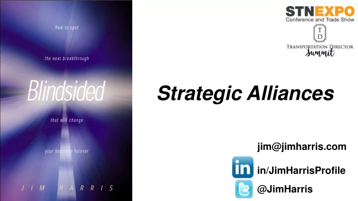 strategic alliances