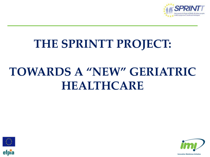 the sprintt project