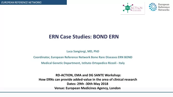 ern case studies bond ern