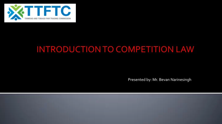 introduction to competition law