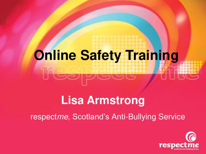 online safety training