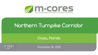 Northern Turnpike Corridor  Ocala, Florida  December 18, 2019  Sunshine Law Video  Task Force