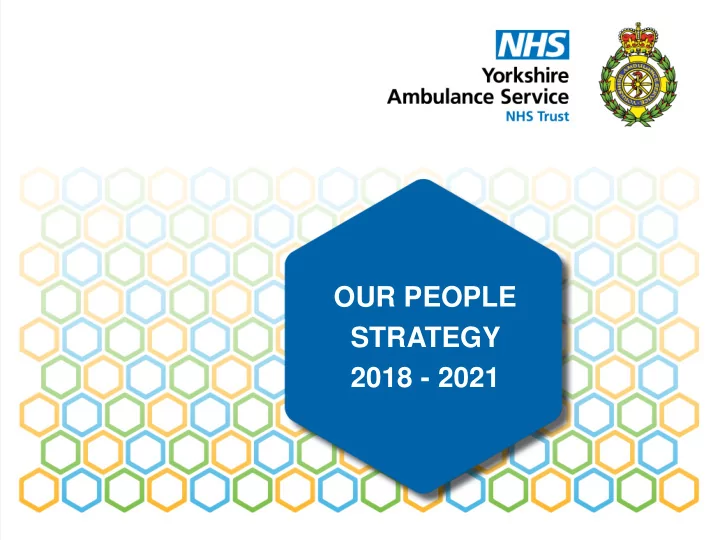 trust purpose to save lives and ensure everyone in our