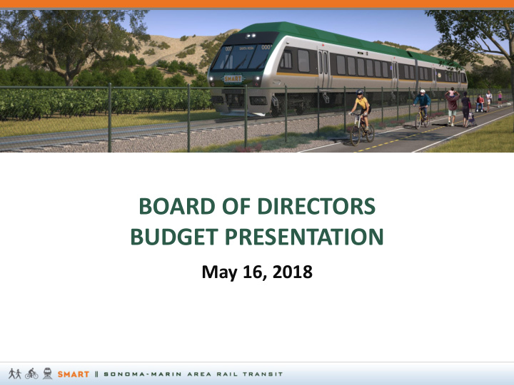 board of directors budget presentation
