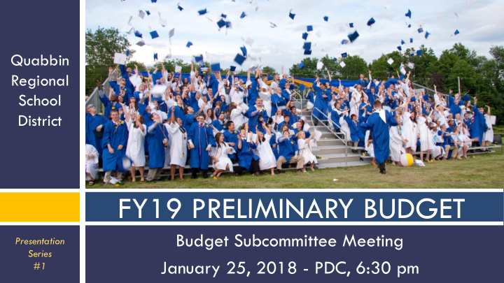 fy19 preliminary budget