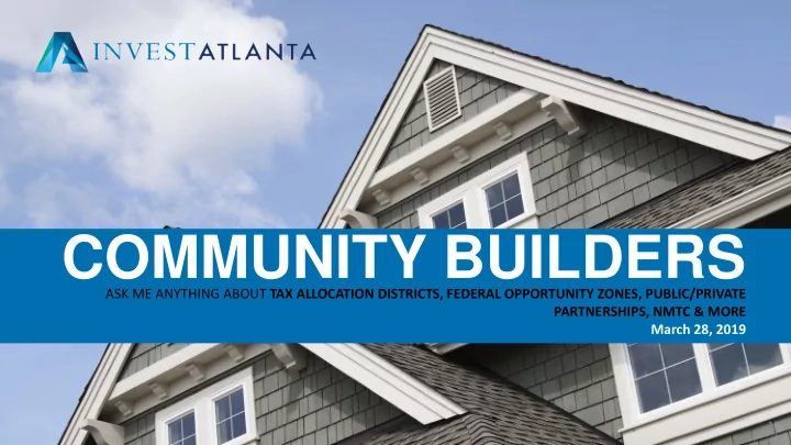 community builders