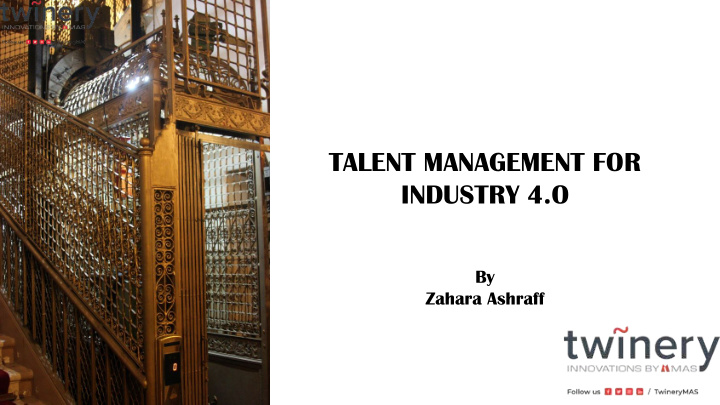 talent management for industry 4 o