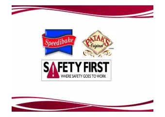 3  Employees look after themselves  Focus on safe behaviours  and their colleagues  Visible