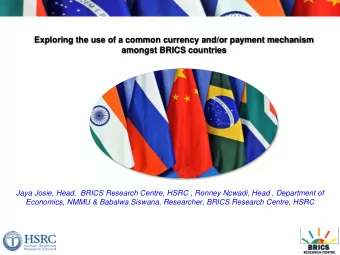 Structure  Introduction &amp; Background  Single Currency Theoretical Arguments