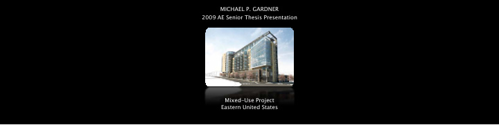 michael p gardner 2009 ae senior thesis presentation