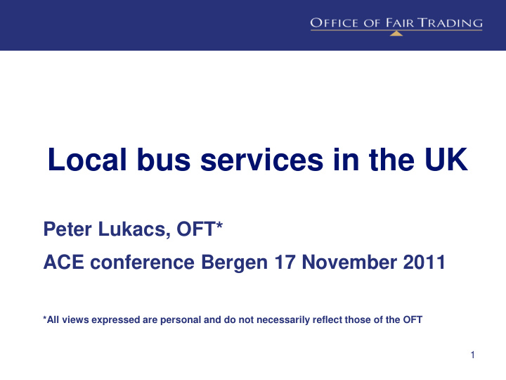local bus services in the uk