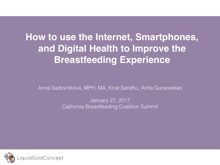 how to use the internet smartphones and digital health to