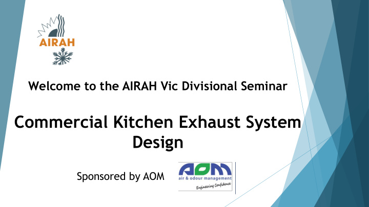 commercial kitchen exhaust system design