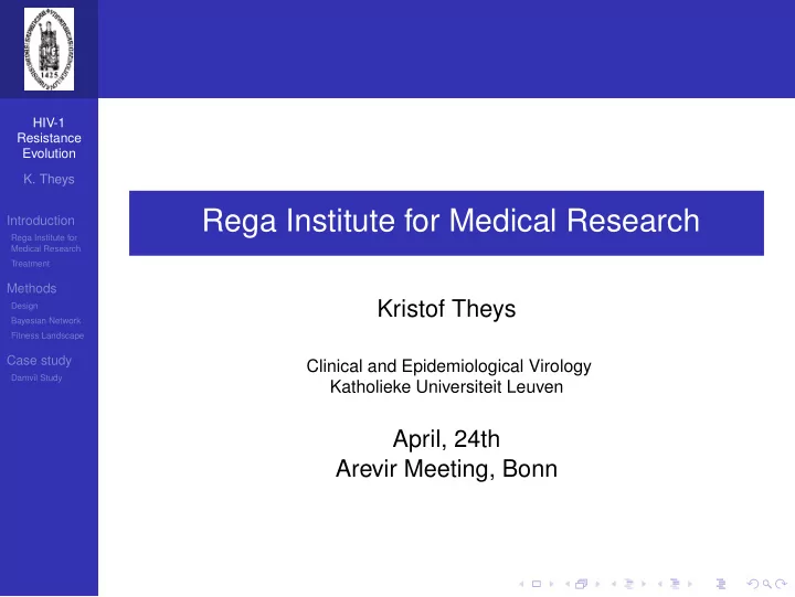 rega institute for medical research
