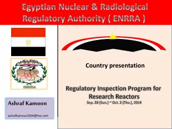 Ashraf Kamoon  ashrafkamoun2004@live.com  ENRRA  Main Structure  ENRRA BOARD  Chairman  Vice -