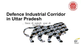 Defence Industrial Corridor  in Uttar Pradesh ...    ,