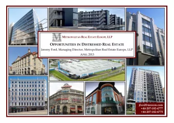 Disclaimer  THE INFORMATION PROVIDED HEREIN IS FOR INFORMATIONAL PURPOSES ONLY AND SHOULD NOT BE