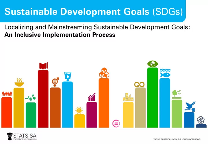 sustainable development goals sdgs