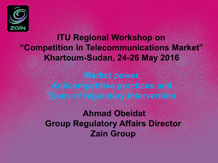 competition in telecommunications market