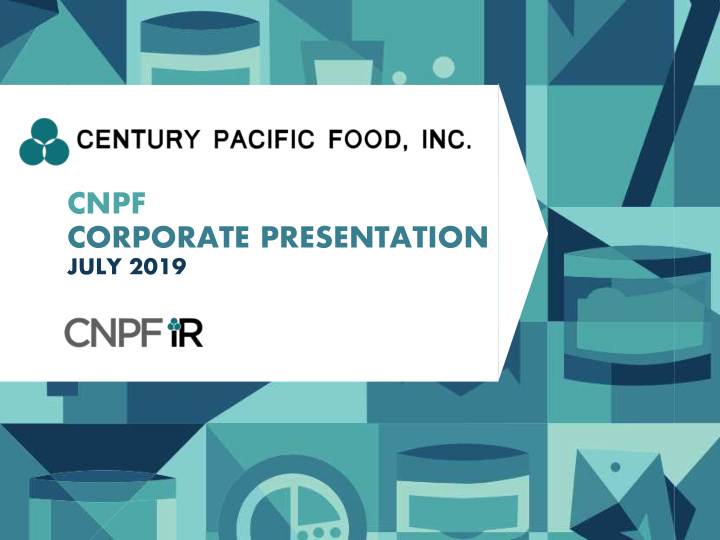 cnpf corporate presentation